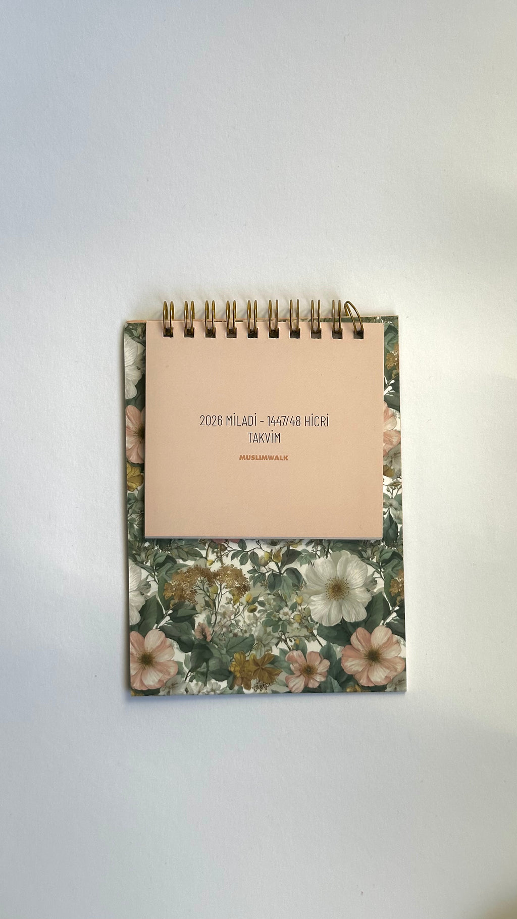 "Vintage Bloom" Mini-Tischkalender 2026