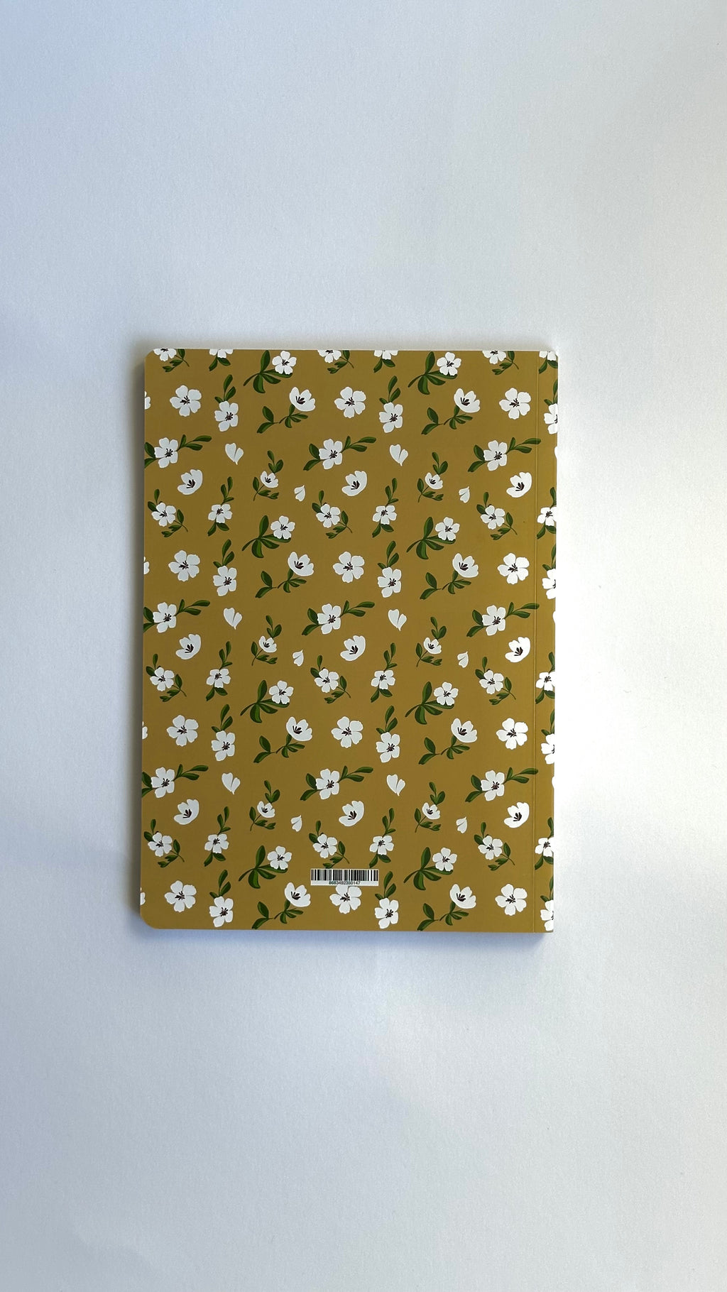 Aesthetic Notebook – Mustard Bloom Edition