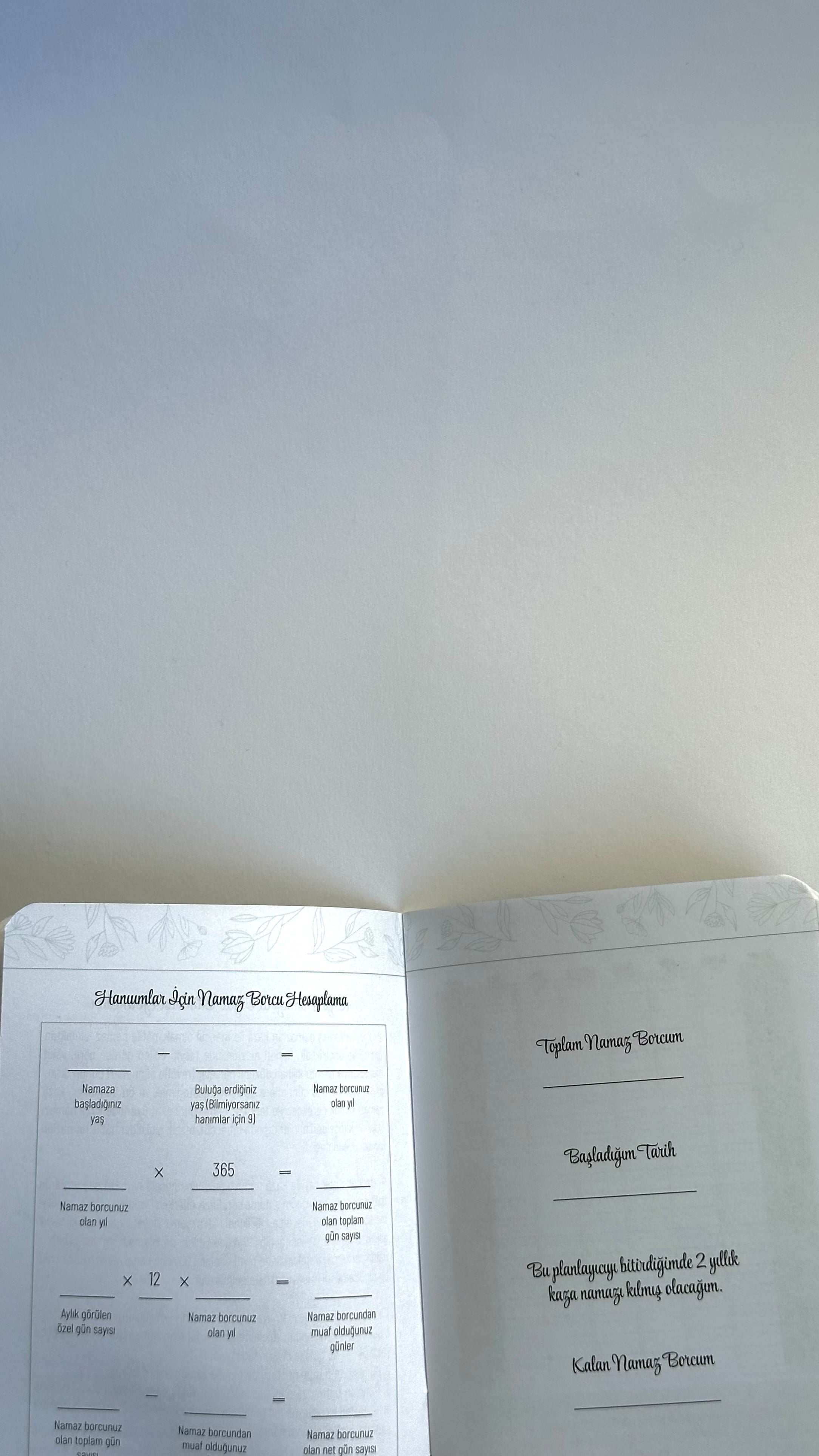 Gebets-Tracker & Kaza-Planer (2-Jahres-Übersicht) – Kompakt & Edel