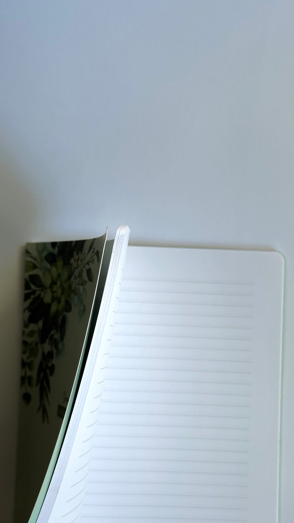 Aesthetic Notebook – Floral Green Edition