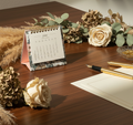 "Vintage Bloom" Mini-Tischkalender 2026