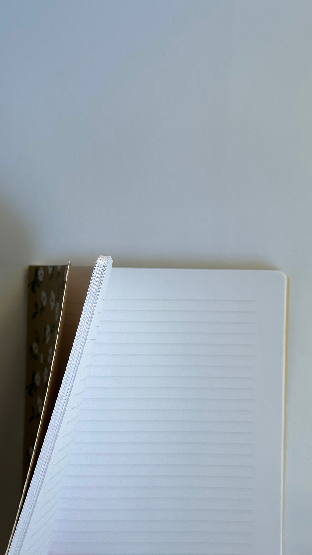 Aesthetic Notebook – Mustard Bloom Edition