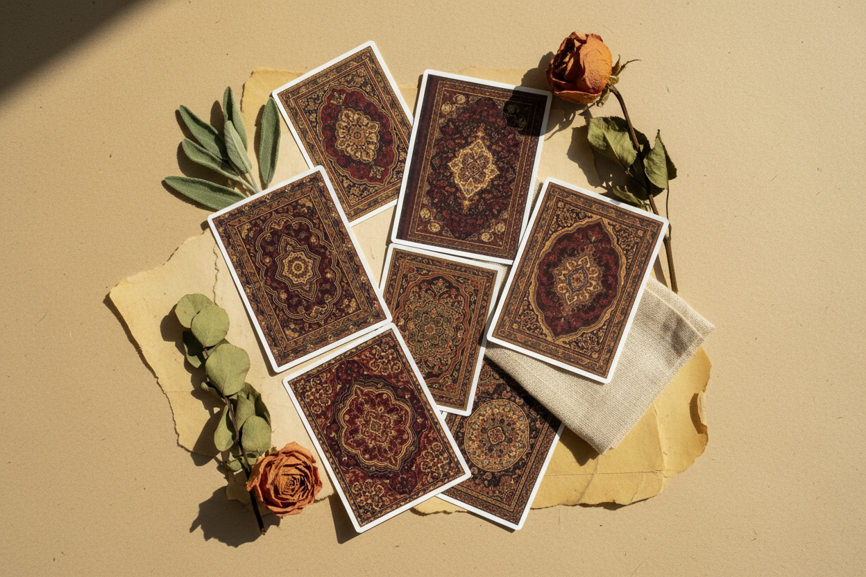Stickerbogen "Mintan" – Zeitlose Muster & Tradition