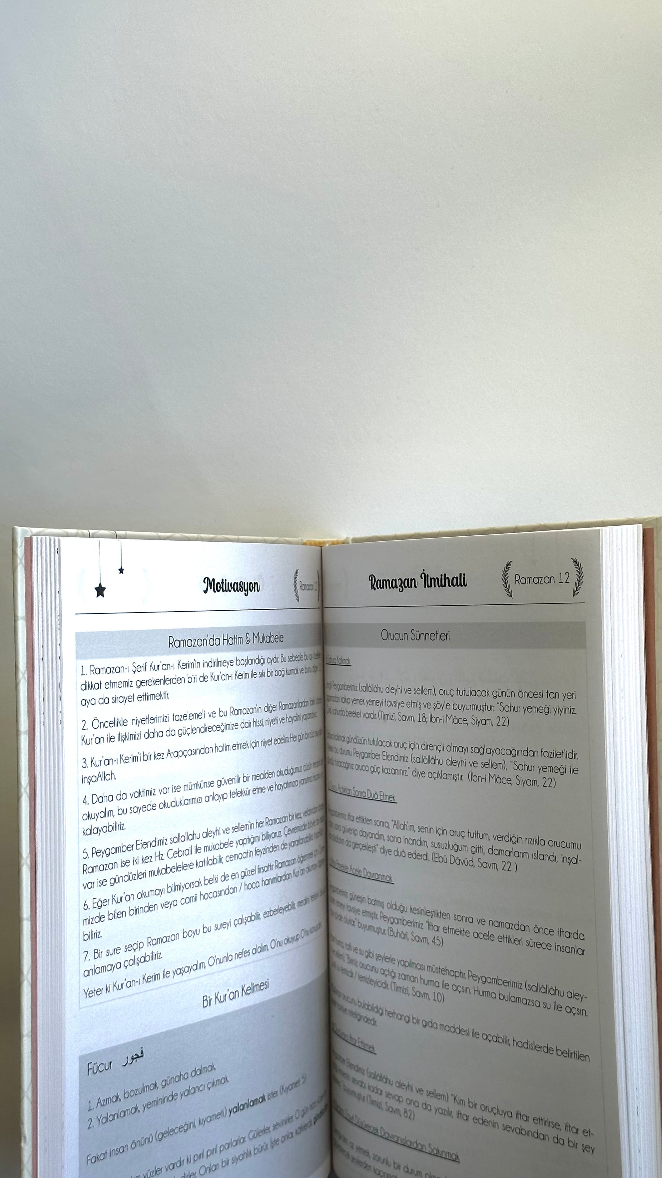 Premium Ramadan Planner – Your Spiritual Companion (TR/AR - Undated)