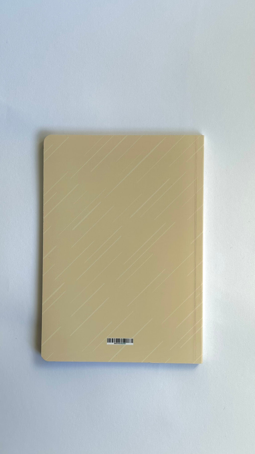 Aesthetic Notebook - Sand Beige Minimalist Floral Edition