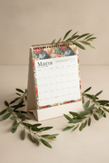 "Vintage Bloom" Tischkalender 2026