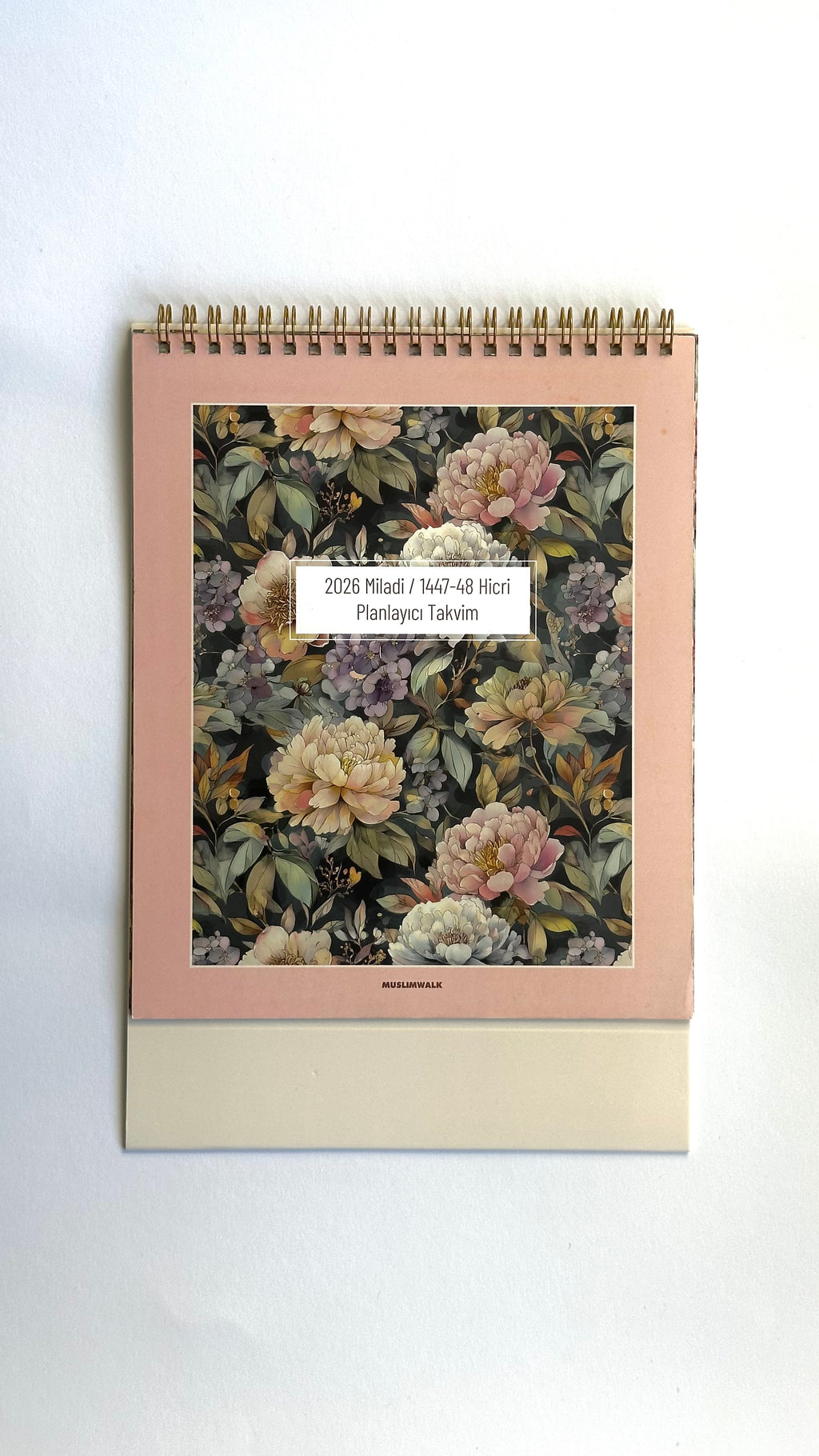 "Vintage Bloom" Tischkalender 2026