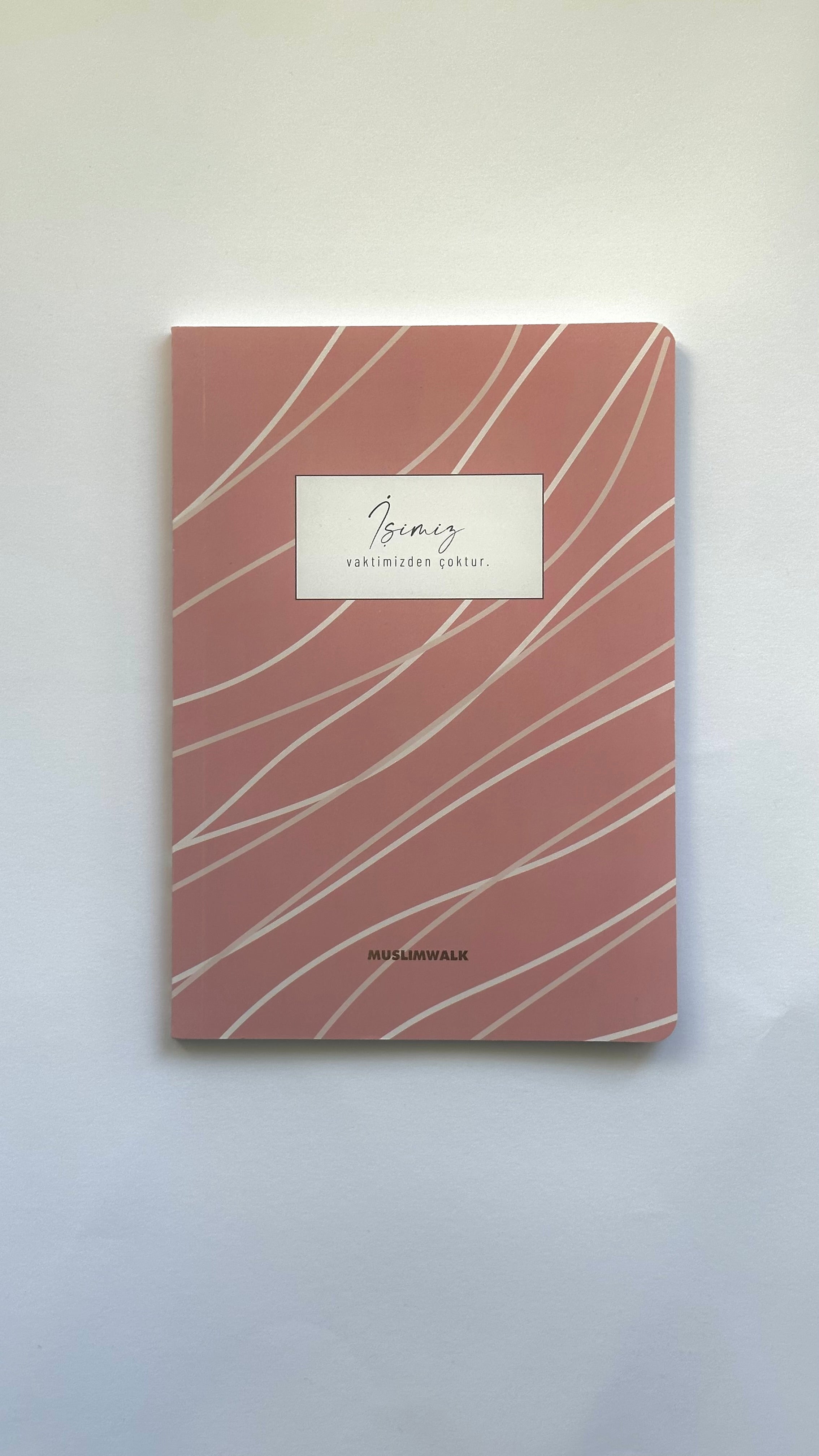 Aesthetic Notebook - Terra Rose Wave Edition