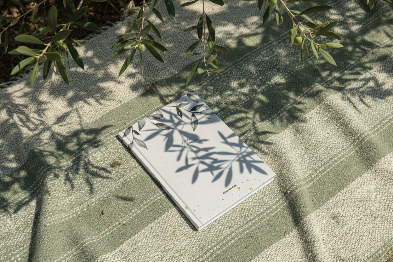 Emerald Green Foliage – Premium Hardcover Journal