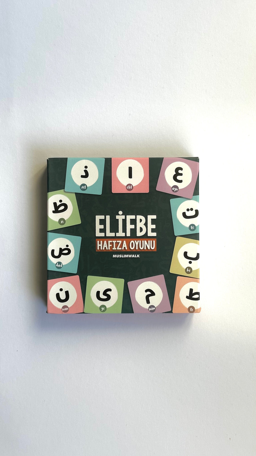 Playfully learning Elifba: Memory game with 60 colorful cards