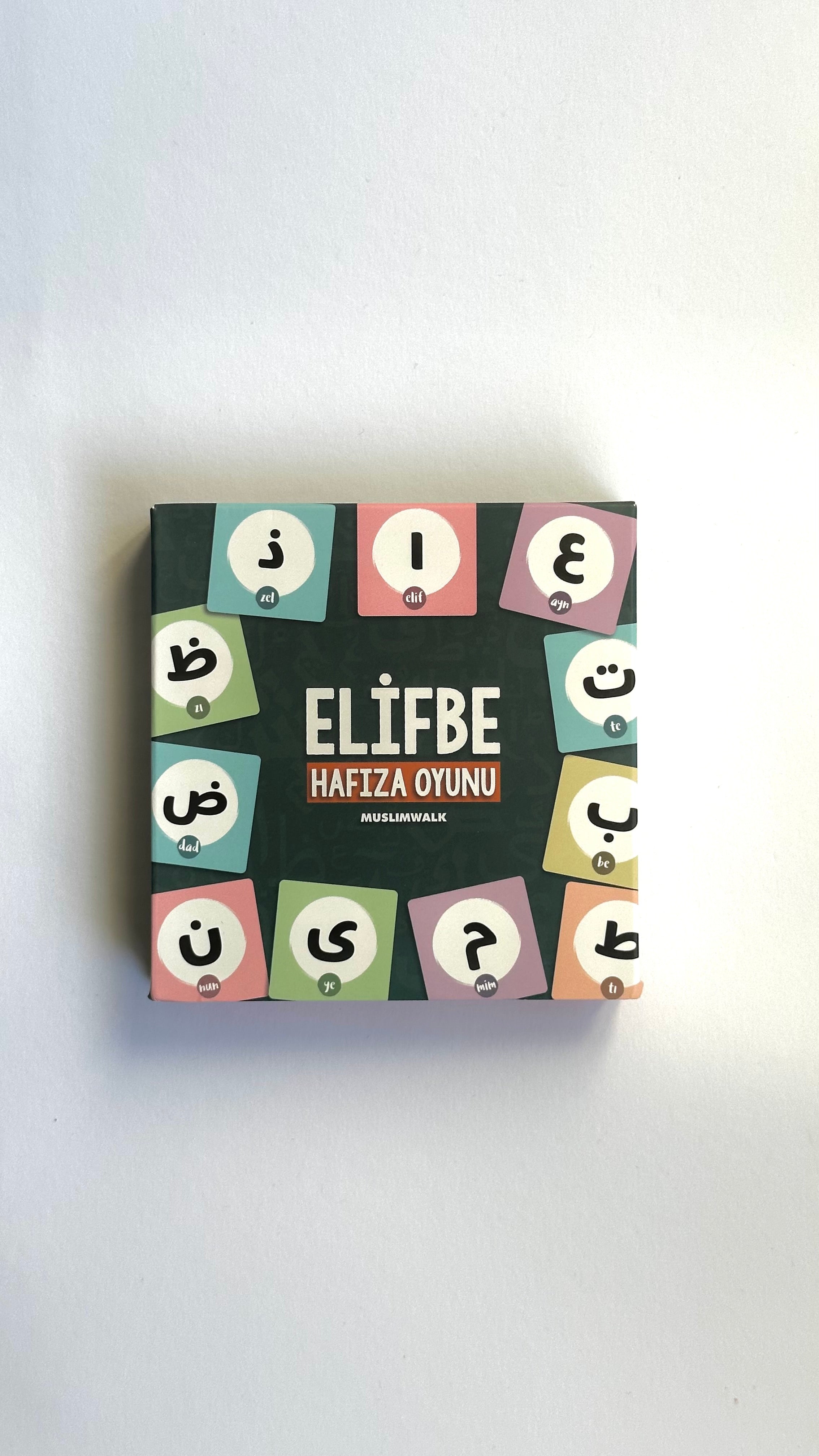 Playfully learning Elifba: Memory game with 60 colorful cards