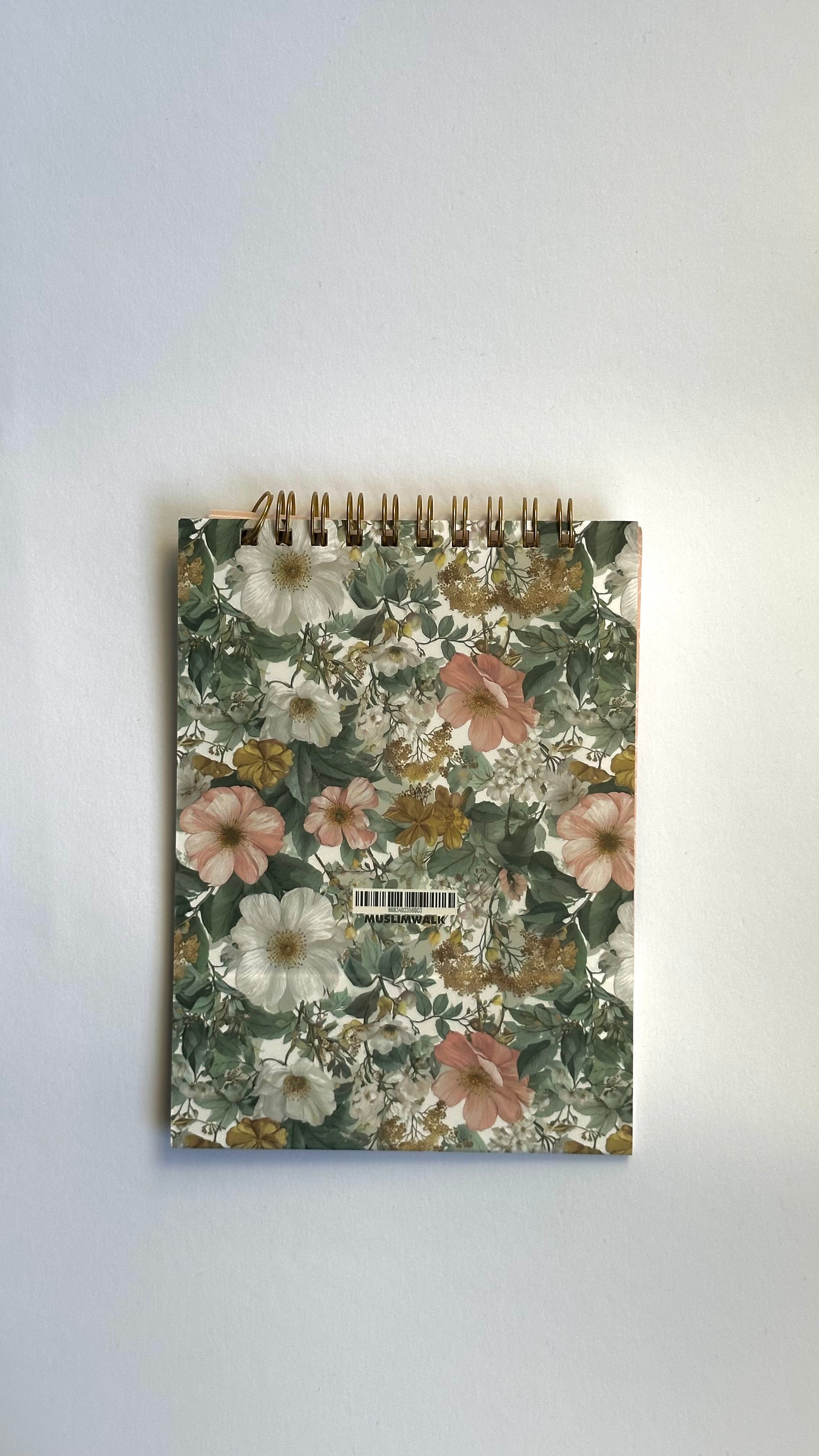 "Vintage Bloom" Mini Desk Calendar 2026