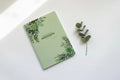 Aesthetic Notebook – Floral Green Edition